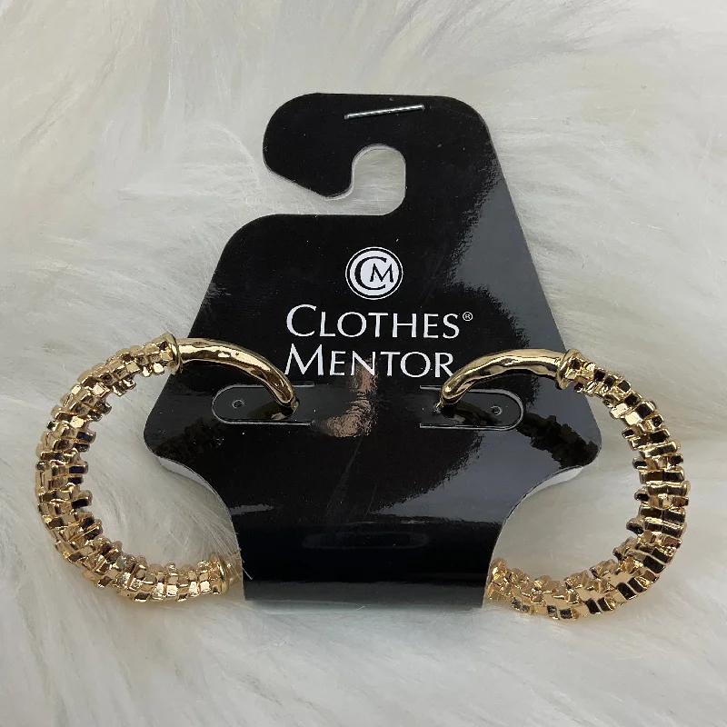 Drop Earrings with Infinity Symbols -Earrings Hoop By Clothes Mentor