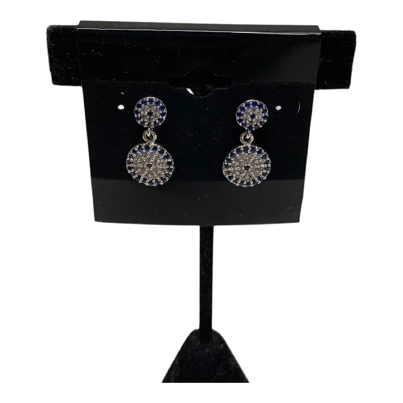 Drop Earrings with Polished Shine -EARRINGS DANGLE/DROP by CLAIRES In SILVER