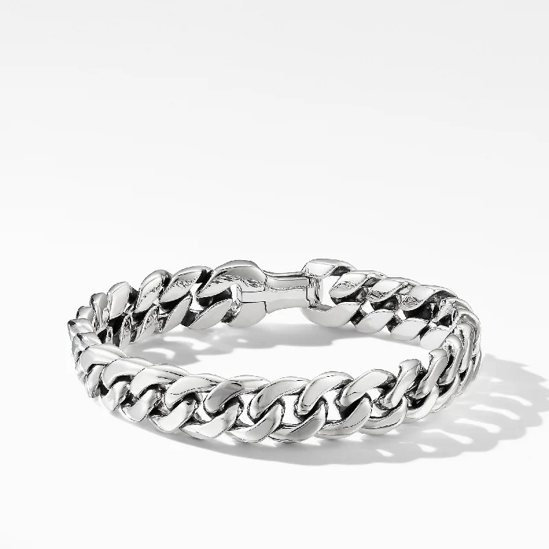 Bracelets with pave ruby for dazzling sparkle -David Yurman   Bracelet in Sterling Silver