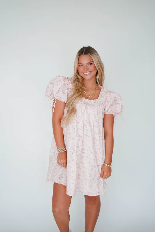 Beach Dresses for Coastal -Pink Skies Dress