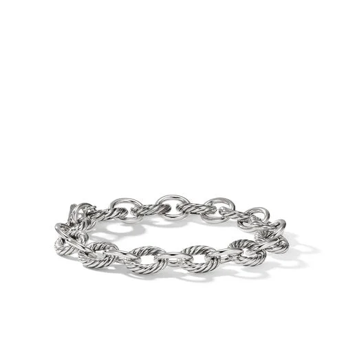 Bangles with rough opal for organic shine -David Yurman   Bracelet in Sterling Silver