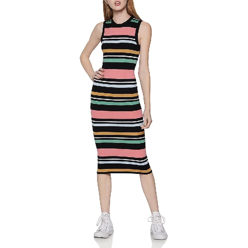 Casual Dresses for Everyday -BCBGeneration Womens Knit Striped Sweaterdress