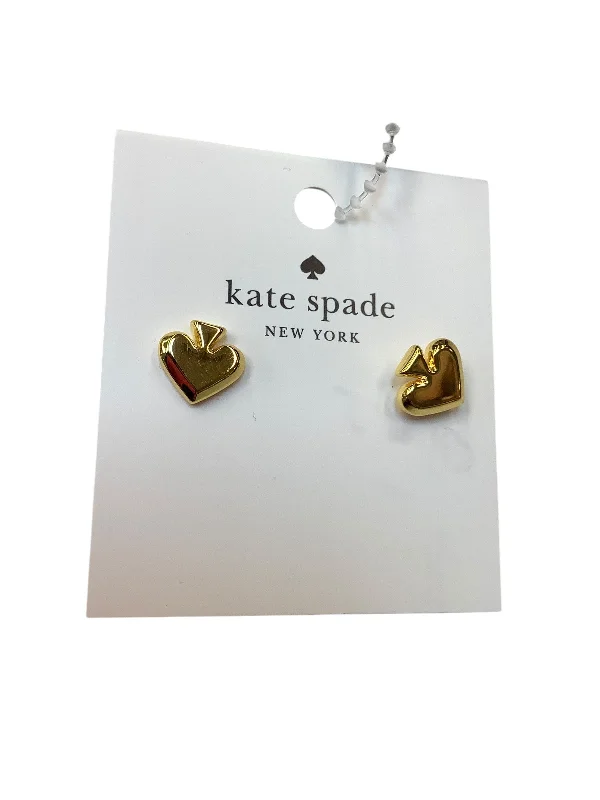 Drop Earrings with Polished Shine -Earrings Stud By Kate Spade