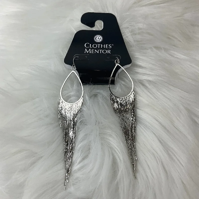 Drop Earrings with Debossed Designs -Earrings Dangle/drop By Clothes Mentor