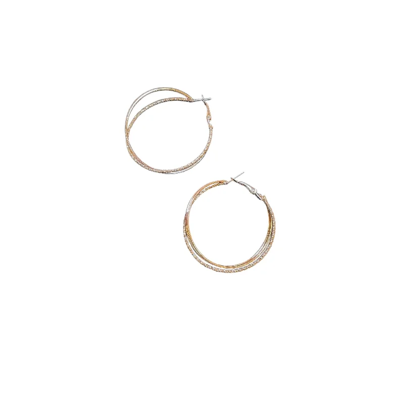 Drop Earrings for Gym Workout -Earrings Hoop By Cme In Rose Gold