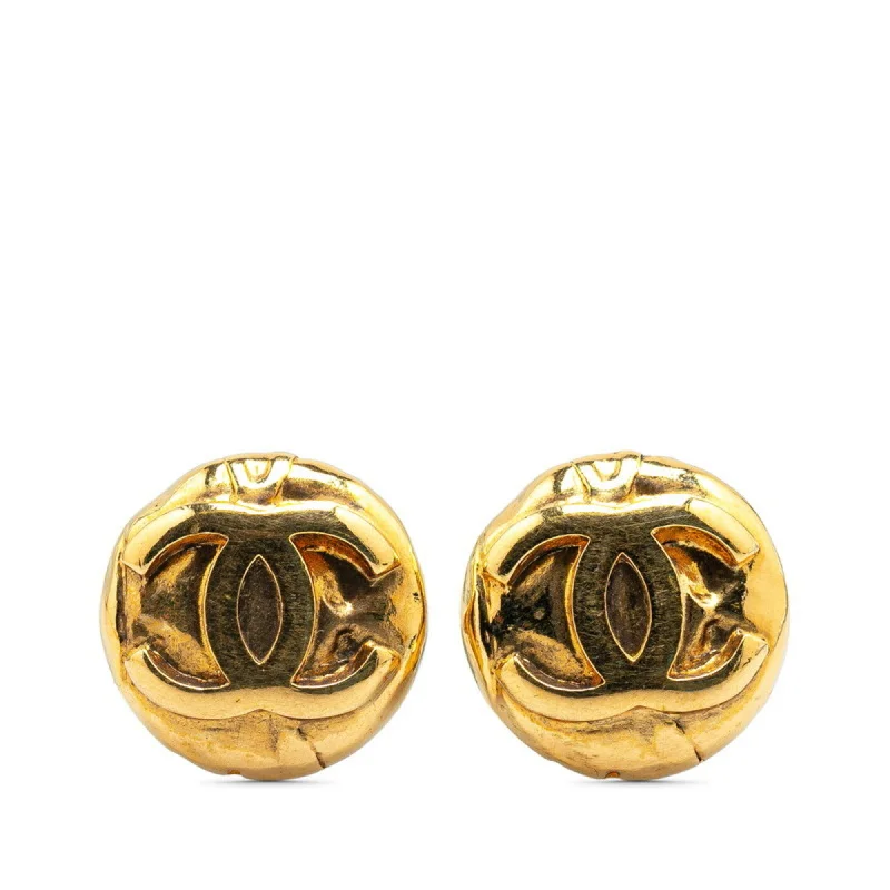 Bohemian Drop Earrings with Tassels -Chanel  Clip Earrings (Pre-Owned)