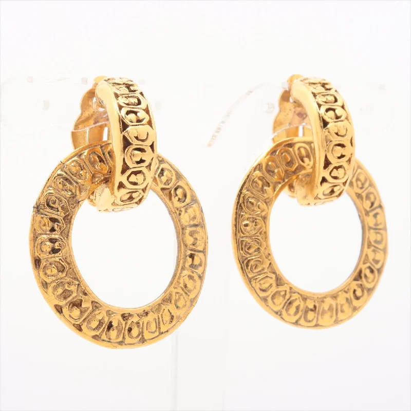 Large Drop Earrings for Statement -Chanel Hope Earrings GP G