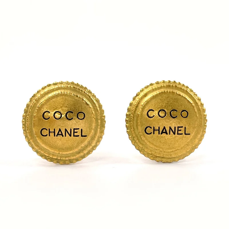 Nickel Free Drop Earrings for Safety -Chanel   Plating Clip Earrings (Pre-Owned)