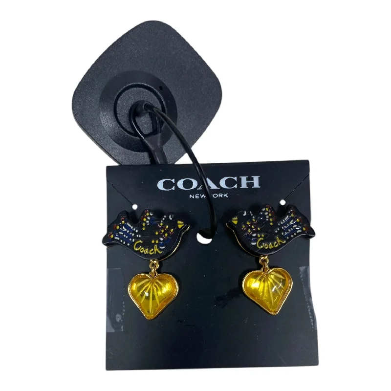 Drop Earrings with Abstract Designs -Earrings Dangle/drop By Coach