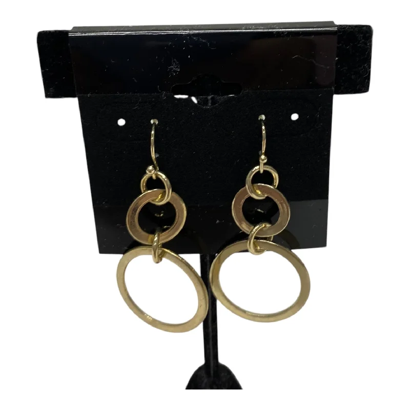 Drop Earrings for Gym Workout -Earrings Dangle/Drop By Chicos In Gold