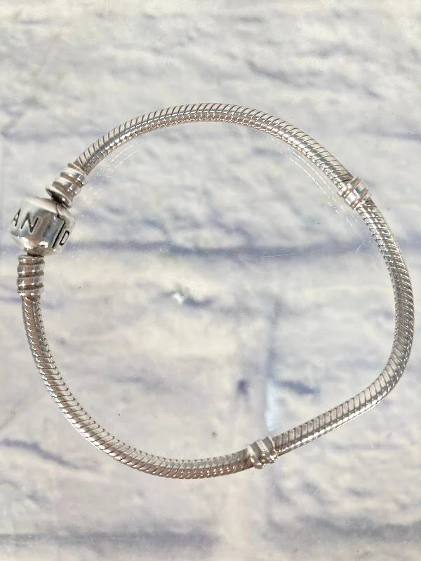 Bracelets with leather wrap for edgy look -Bracelet Chain By Pandora