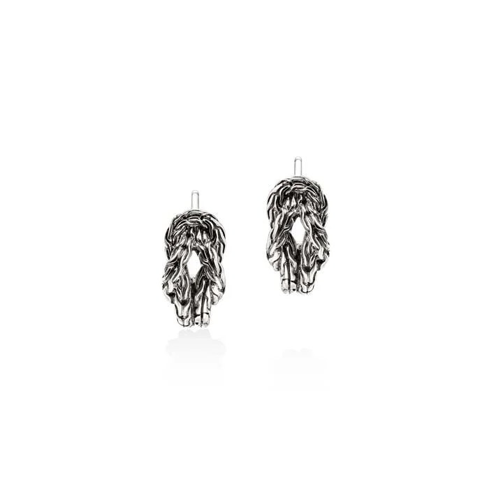 Best hoop earrings with infinity designs for a timeless and meaningful symbol-John Hardy Love Knot Earrings in Sterling Silver