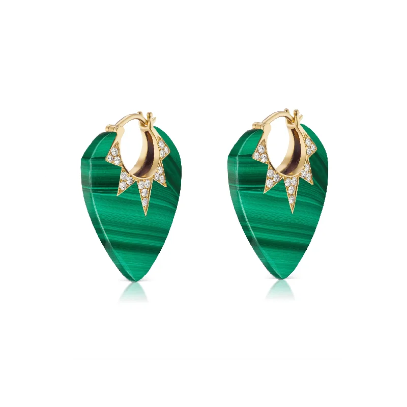 Best hoop earrings with butterfly motifs for a playful and whimsical appearance-Classic Guitar Pick Earrings