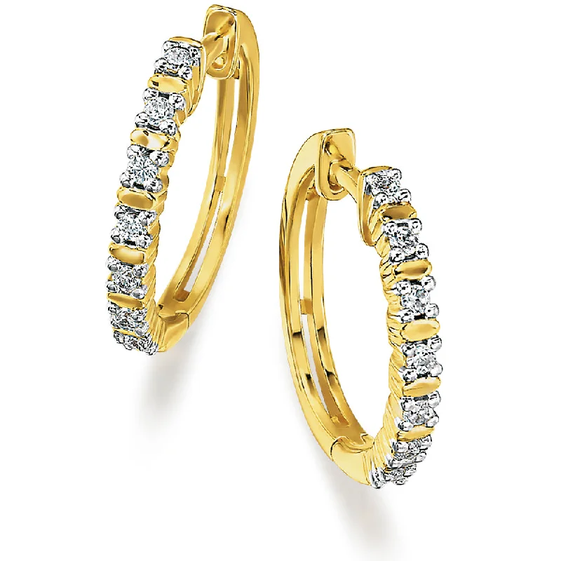 Best hoop earrings with asymmetrical designs for a fashion-forward, avant-garde look-Delicately Chic Hoops