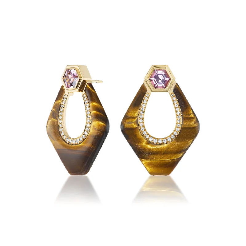 Best hoop earrings with geometric pendants for a modern, chic appeal-Door Knocker Earrings