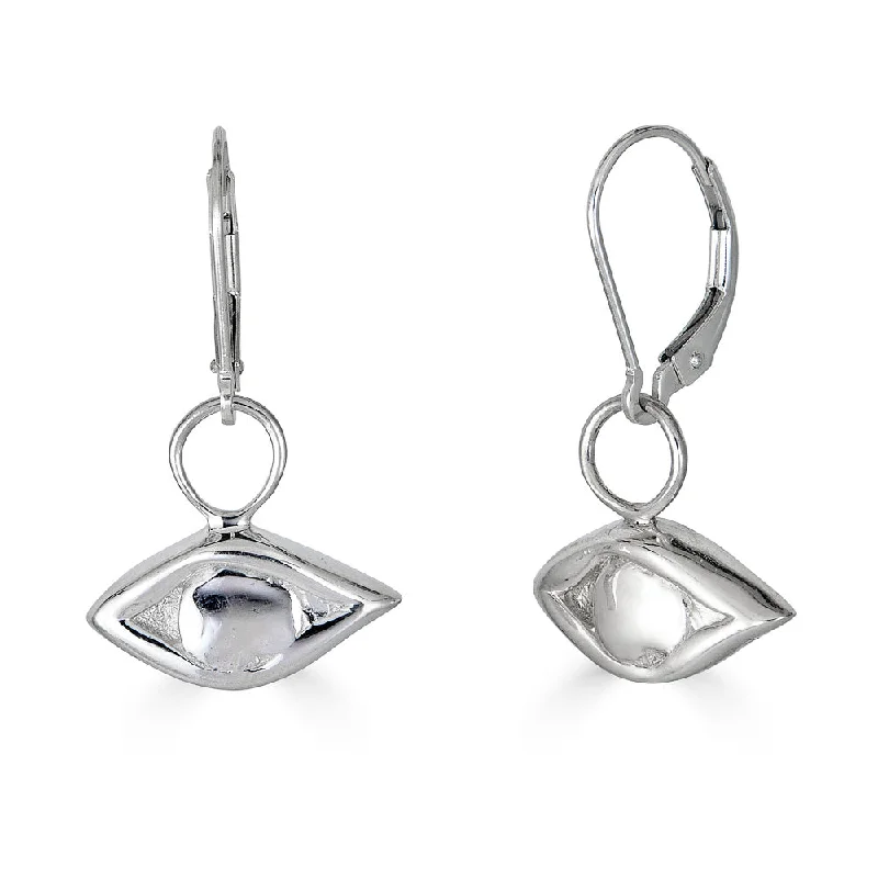 Best hoop earrings with Swarovski crystals for added sparkle and luxury-Mini Eye Charm Drops x The Hunt