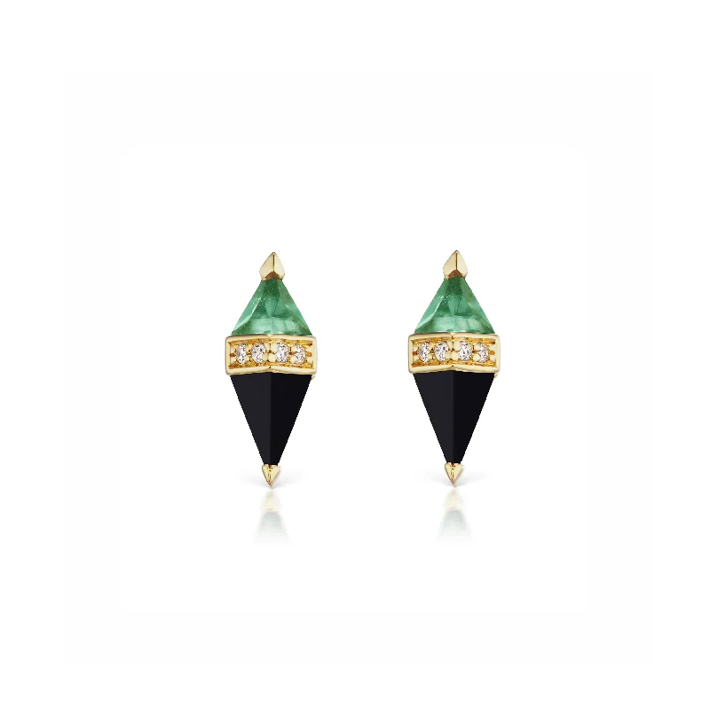 Small hoop earrings for a delicate and understated everyday wear-Pietra Studs