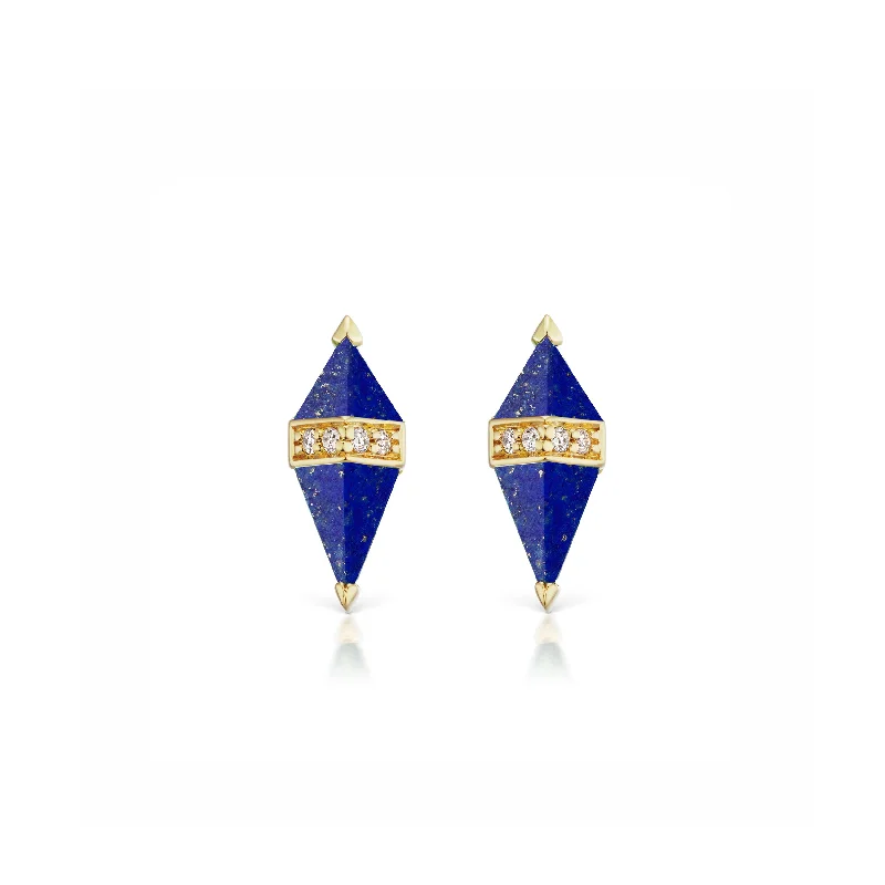 Large hoop earrings for a bold and statement-making fashion accessory-Pietra Studs