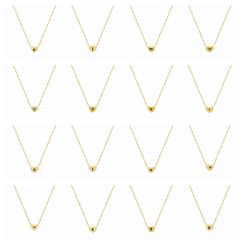 Best necklaces and pendants with butterfly pendants for a delicate, light style-1PCS Initial Letter K Z Chokers Necklaces