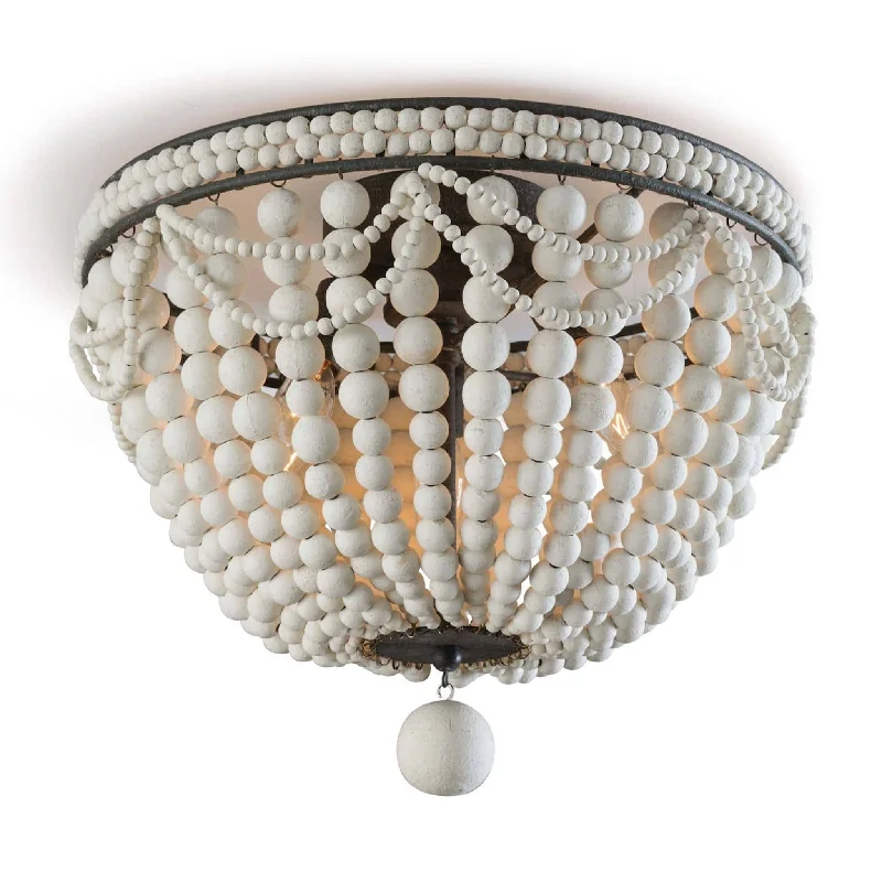 Unique necklaces and pendants with vintage-inspired designs for timeless appeal-Malibu Flush Mount