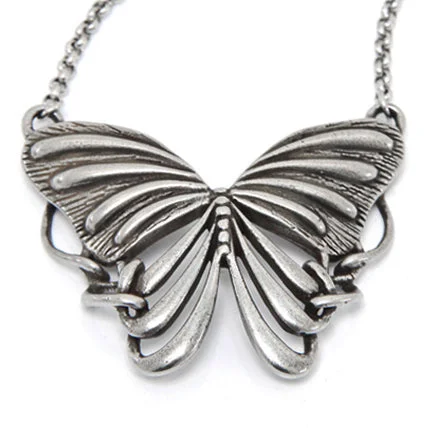 Best necklaces and pendants with rose gold for a warm and romantic appeal-Metamorphosis - Butterfly Necklace