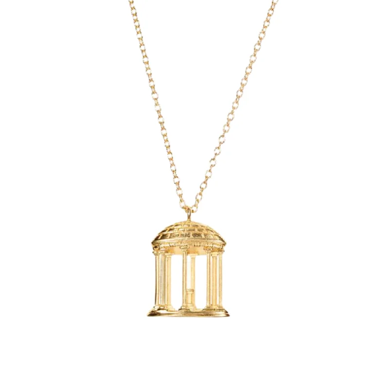 Best necklaces and pendants with silver chains for a sleek, timeless look-UNC Old Well Necklace by Kyle Cavan Gold